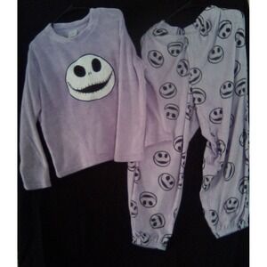 Nightmare Before Christmas PJs Set ( Disney) Women's Size (LG: (NEW) (Purple)